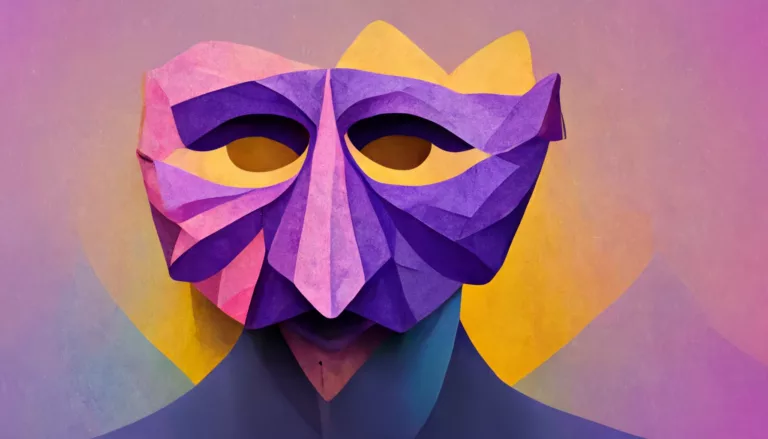Was ist das Ego dargestellt anhand einer Karnevalsmaske